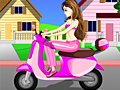 Motorbike Girl Dress Up ითამაშოთ ონლაინ