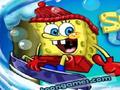 Sponge Bob Snowboarding ითამაშოთ ონლაინ