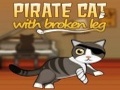 Pirate Cat With Broken Leg ითამაშოთ ონლაინ