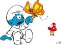 საღებარი ერთად Smurfs ითამაშოთ ონლაინ