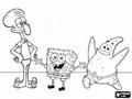 ფერწერა - Sponge Bob და პატრიკ ითამაშოთ ონლაინ